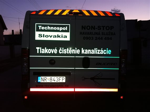 reklama na auto - reklamny polep
